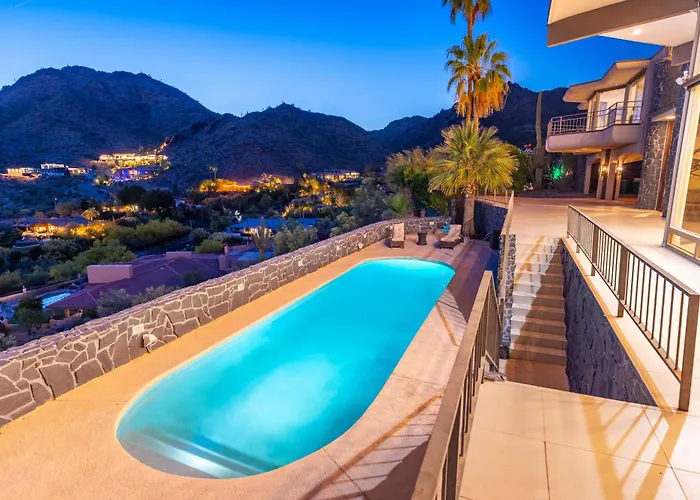 Mountain Viewscity Viewsheated Poolluxury Holiday home Phoenix